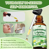 Vita PLynxera L-Lysine 1000mg Liquid Drops w. Monolaurin Olive Leaf Extract Vitamin C D3 & Zinc, 6-in-1 Essential Amino Acid Supplement for Immune Collagen Lip & Oral Health, Liposomal Lysine for Better Absorption