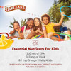 Barlean's Lemonade Omega Pals Kids Omega 3 Fish Oil Kid friendly flavor Non GMO Gluten free Liquid Brain & eye