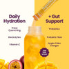 Blume SuperBelly Mango Passion Fruit Gut Health + Hydration 15 Sticks Sugar Free Daily Probiotics Prebiotic Fiber Vit C and Electrolytes Powder Packets