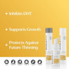 BosleyMD BosDefense 30 Day Hair Thinning Kit for Men & Women DHT Blocking Shampoo, Volumizing Conditioner & Leave In Thickening Treatment