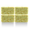 DR.JACOBS NATURALS Castile 5 oz Bar Soap for Face and Body Triple Milled Loofah Exfoliating Vegan  (4-pack)