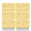 Dr Jacobs Naturals Triple Milled Loofah Exfoliating Castile Bar Soap Pack of 6  Free of Parabens Sulfates Synthetics  Gltuen and GMO