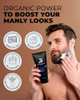 Bossman Essentials Beard Kit for Men, Set of 3 - Beard Oil Jelly, Fortifying Conditioner Cream, Beard Balm - Grooming Growth Care Accessories - Gift Set for Men