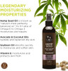 Hemp Seed Moisturizing Oil Spray 8 oz  Smooth Moisturize and Protect Skin  With Vitamin E + Hemp Seed Coconut and Avocado Oils Vegan Cruelty Free