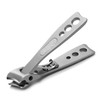 BEZOX Ingrown Toenail Clippers – Slant Blade Nail Clippers for Seniors, Fingernail Clippers for Ingrown Nails, Toe Nail Cutters for Men, and Women - Gray Black