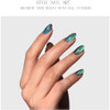 JMEOWIO Cat Eye Semi Cured Gel Strips Wraps Nail Art Sticker