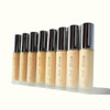 FARMASi Air Glow Foundation Lightweight Liquid Formula with Hyaluronic Acid for Dewy Natural Looking Radiance  Buildable Coverage Non Comedogenic 1 fl oz N13