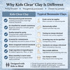 EvenbetterNow Kids Clear Detox Clay Bath, 100% Pure Sodium Bentonite - Cleansing and Purifying, by -Evenbetternow LLC – 2.5 lb (40 oz) Standard Size