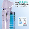 Leominor Water Dental Flosser Pick for Teeth 300ML Portable Oral Irrigator Upgraded Tank Removable IPX7 Waterproof Rechargeable Travel Teeth Cleaner, Professional Electric Flossing Machine