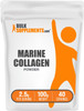 BulkSupplements.com Marine Collagen Powder - Marine Collagen Peptides Supplement, for Hair, Skin, & Nails - Hydyrolyzed & Gluten Free, 2.5g per Serving