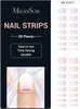 MelodySusie 30PCS Semi Cured Gel Nail Strips