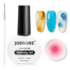 JODSONE Nail Polish Clear Marble Nail Nail Art Accessories for Spreading Effects Floral Print Watercolor Design for Women