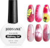JODSONE Nail Polish Clear Marble Nail Nail Art Accessories for Spreading Effects Floral Print Watercolor Design for Women