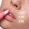 Clarins Lip Perfector | Peptide Plumping and Hydrating Lip Gloss | Instant Shine With Sheer, Shimmer Finish |Non-Sticky Texture with Vanilla Scent | 0.35 Ounces