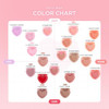 lilybyred Luv Beam Cheek Balm | Heart-Shaped Korean Cream Blush, Semi-Matte, Healthy Glow, Long-Lasting, Blendable & Buildable, Lightweight, Natural-Looking Color, 0.12 oz (06 Fliuffy Peach)