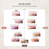 lilybyred Mood Keyboard | 10-Shade Korean Eyeshadow Palette, Highly Pigmented, Matte, Shimmer & Jelly Glitter, Smooth. Blendable, Long-Lasting, Dome-Shaped Design, 0.38 oz. (12 Strawberry Chip Smore)