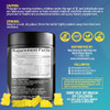 New Elements Biotin Gummies with Collagen Vitamin D3 Saw Palmetto and Hyaluronic Acid for Hair Skin and Nails Hair Growth Supplement for Men and Women Non-GMO Gluten-Free  Natural Pineapple Flavor