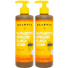 Alaffia Skin Care Authentic African Black Soap All in One Body Wash Face Wash Shampoo & Shaving Soap with Fair Trade Shea Butter Unscented