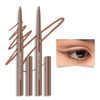 KYDA 2 Pcs Light Brown Gel Eyeliner Pencil, Smooth Creamy Matte Eyeliner, Retractable Crayon Eye Liner, Lasting Ultra-Pigmented, Waterproof Smudge-proof