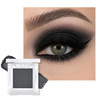KYDA Beige Brown Matte Single Eyeshadow, Matte Nude Brown Eyeshadow Compact, Ultra-fine Lightweight, Crease-proof High Pigmented Formula, Korean Mini Eyes Makeup, Milk Tea
