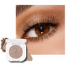 KYDA Beige Brown Matte Single Eyeshadow, Matte Nude Brown Eyeshadow Compact, Ultra-fine Lightweight, Crease-proof High Pigmented Formula, Korean Mini Eyes Makeup, Milk Tea