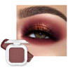 KYDA Beige Brown Matte Single Eyeshadow, Matte Nude Brown Eyeshadow Compact, Ultra-fine Lightweight, Crease-proof High Pigmented Formula, Korean Mini Eyes Makeup, Milk Tea
