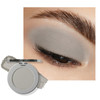 KYDA Beige Brown Matte Single Eyeshadow, Matte Nude Brown Eyeshadow Compact, Ultra-fine Lightweight, Crease-proof High Pigmented Formula, Korean Mini Eyes Makeup, Milk Tea
