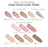 KYDA Beige Brown Matte Single Eyeshadow, Matte Nude Brown Eyeshadow Compact, Ultra-fine Lightweight, Crease-proof High Pigmented Formula, Korean Mini Eyes Makeup, Milk Tea