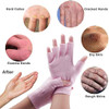 Codream Fingerless Moisturizing Gloves for Dry Hand - Silicone Gel Spa Gloves | Overnight Treatment | Healing Repair Cracked Finger Aloe Moisturizer Gloves