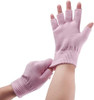 Codream Fingerless Moisturizing Gloves for Dry Hand - Silicone Gel Spa Gloves | Overnight Treatment | Healing Repair Cracked Finger Aloe Moisturizer Gloves