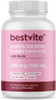 BESTVITE Acetyl L Carnitine 500mg and Alpha Lipoic Acid 200mg 120 Veg Capsules Enhanced with Biotin  No Stearates  Vegan  Non GMO Gluten Free