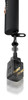 Andis 80280 Fold-n-go 1875 Watt Ceramic Ionic Dryer, Retractable Cord, Lightweight with Professional Blowout Results, Quick Drying Blow Dryer, Black/Silver