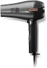 Andis 80280 Fold-n-go 1875 Watt Ceramic Ionic Dryer, Retractable Cord, Lightweight with Professional Blowout Results, Quick Drying Blow Dryer, Black/Silver