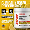 RAW Creatine Plus HMB Creatine HMB Powder Creatine Monohydrate Powder with 3G HMB Taurine and No Added Sugar Muscle Mass Growth Strength Building and Enhanced Energy 30 Servings