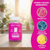 BEARVANA Vaginal pH Support & Probiotic Gummies for Women | Feminine Wellness & Intimate Care Supplement with Vitamin C | Pineapple Flavor | 60 Gummies
