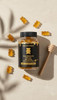 BEARVANA Black Seed Oil Gummies with Shilajit, Sea Moss & Ashwagandha | Honey Flavored Dietary Supplement | Vegan Friendly | 60 Gummies