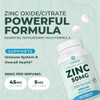 PurePremium Natural Zinc  Supplements for Men Women  GMP-Certified High Potency Vitamin Zinc Citrate Oxide for Adults Immune Antioxidant Energy Support