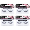 Ardell False Eyelashes Wispies  Natural Look Soft Band Lightweight  Flared Strip Lashes for Glamour and  Everyday Use 4 Pairs