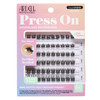Ardell Press On Lashes Pre Glued Lash Clusters  Self Adhesive Eyelashes Underlash Individual Lashes  No Glue Needed DIY Cluster Eyelash Extensions