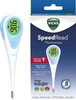 Vicks SpeedRead Digital Thermometer for Baby Kids and Adults Color Coded Readings Oral Baby Rectal Thermometer or Under The Arm Water Resistant