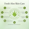 Aloderma Oil Controlling Facial Cleanser Organic Aloe Face Wash with wintergreen clary sage Daily calming wash