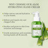 Aloderma Aloe Hydrating Hand Cream Non Greasy Lotion for Dry Skin