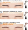 BBIA Last Auto Eyebrow Pencil SLIM 7 Colors – No Sebum Ultra Fine Brow Definer Pencil Retractable Dual-Sided Brush Waterproof Shape & Define & Fill Eye Brow Korean Makeup