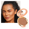 Oulac Matte Bronzer Powder Face Makeup with Mirror SunKissed Bronzer Look