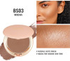 Oulac Matte Bronzer Powder Face Makeup with Mirror SunKissed Bronzer Look
