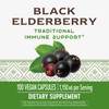 Nature's Way Black Elderberry, 1,150 mg per serving, 100 VCaps (Packaging May Vary)