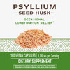 Nature's Way Psyllium Husks, 525 mg, 180 Vcaps (Pack of 2)