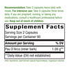Nature's Way Premium Herbal Pau dArco Inner Bark 545 mg per capsule, 180 VCaps