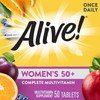 Nature's Way Alive Women's 50 Plus Multivitamin and Mineral Tablets, 50 Count