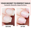 Cake Nail Ridge Filler And Strengthener Conceals And Llluminates With Light Pink Tint Smooths Ridges For Flawless Application Nontoxic Keratin Enriched Treatment And Color 0.5 Fl Oz